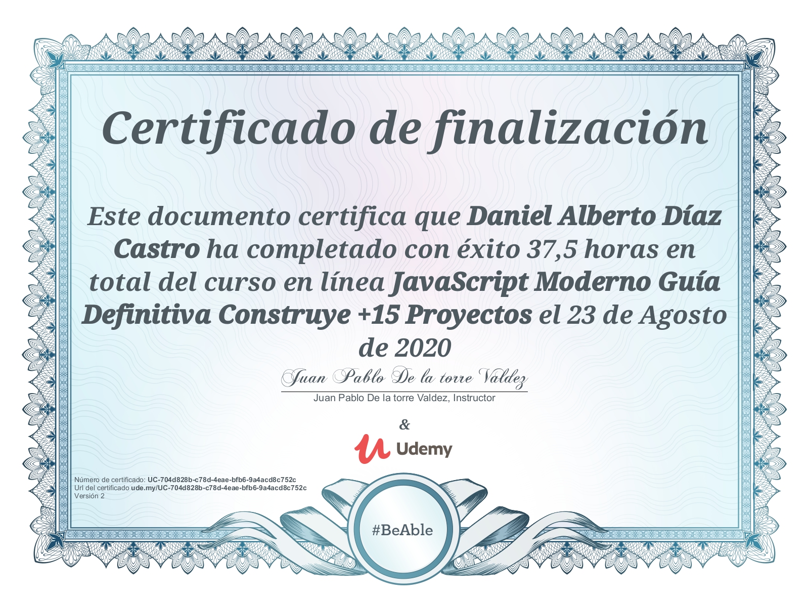 Certificación