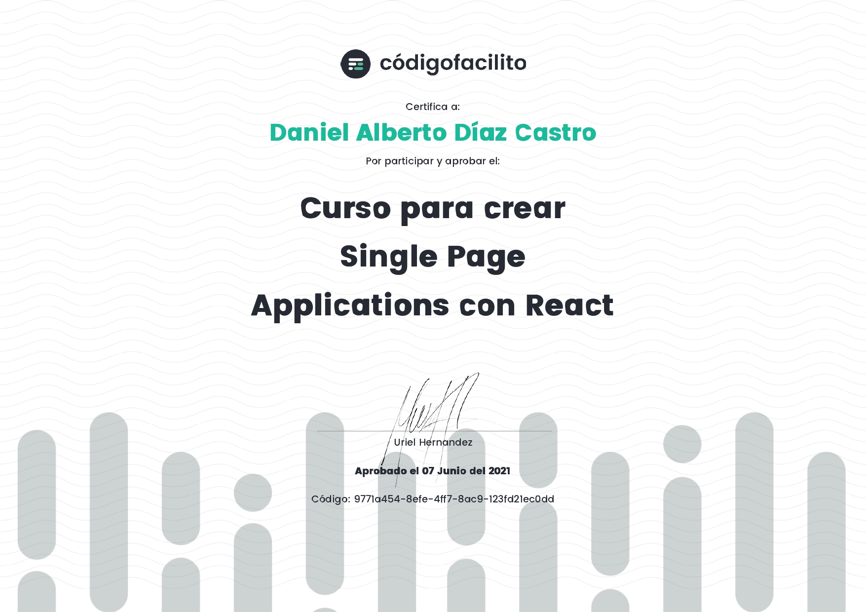 Certificación